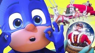 pj masks episode merry christmas pj masks santa romeo motsuki cartoons for kids