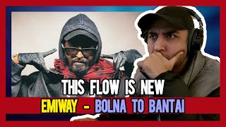 PAKISTANI RAPPER REACTS to EMIWAY - BOLNA TU BANTAI | OFFICIAL MUSIC VIDEO