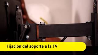 Colocación de soporte móvil para una TV de 32"