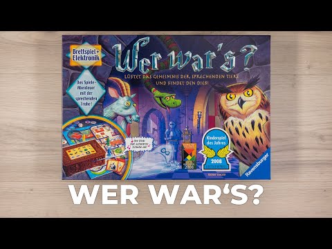 Spielanleitung Wer war's Ravensburger