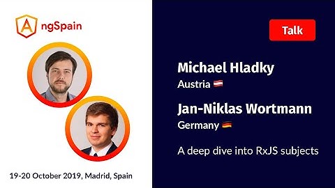 A deep dive into RxJS subjects | Michael Hladky & Jan-Niklas Wortmann
