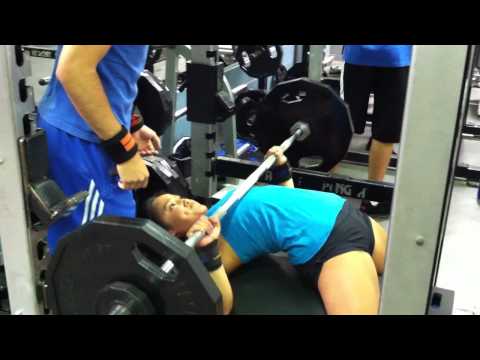 Cheryl Licon 140 lb Bench Press