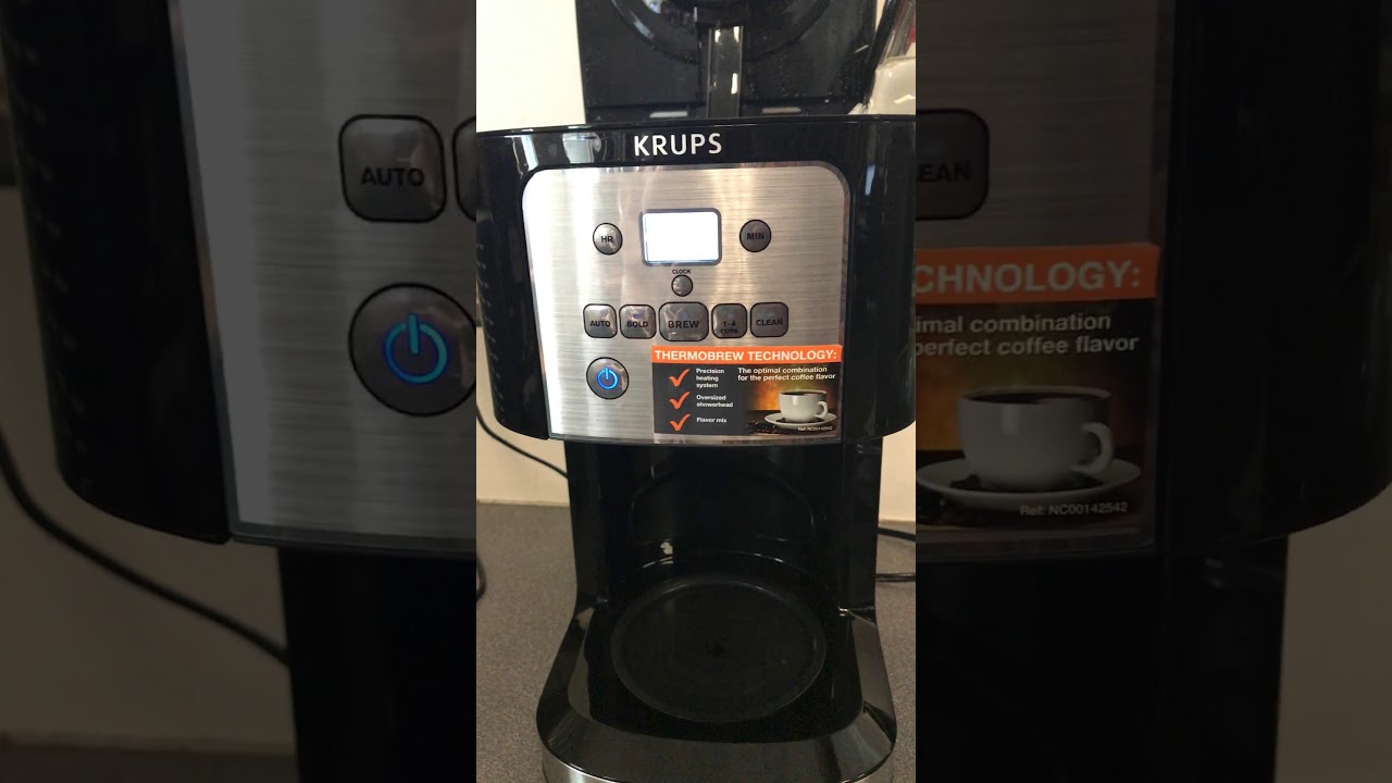 Krups EC3210 - YouTube