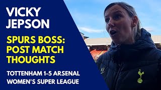 VICKY JEPSON: Spurs 1-5 Arsenal: 