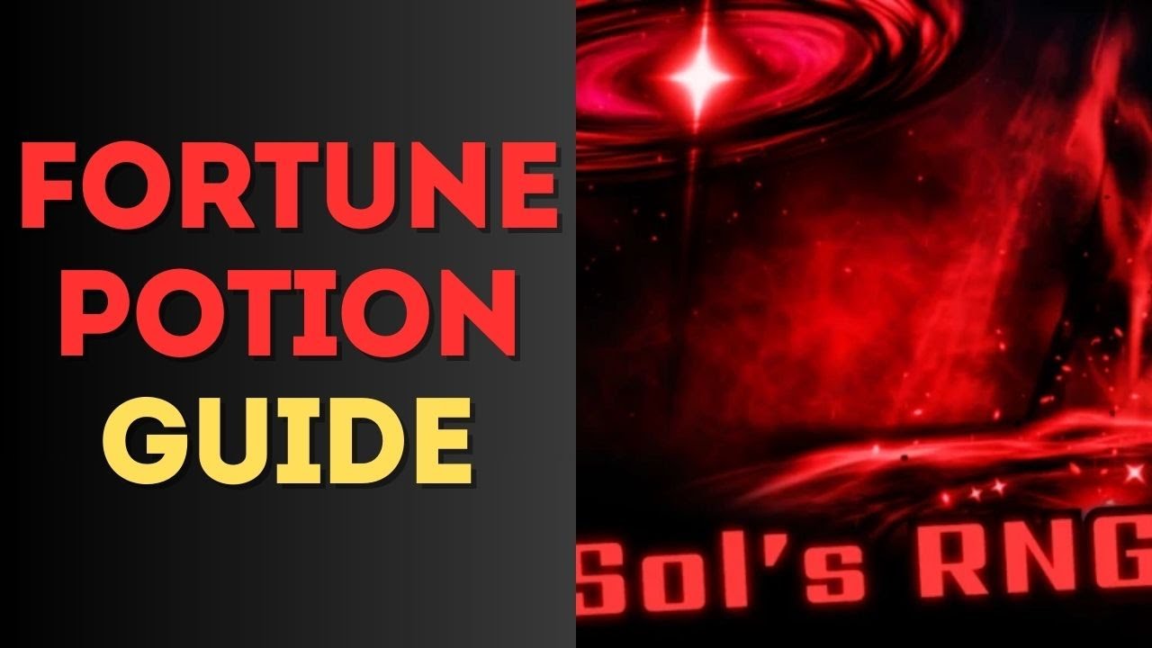 Sol’s RNG Fortune Potion Guide - YouTube