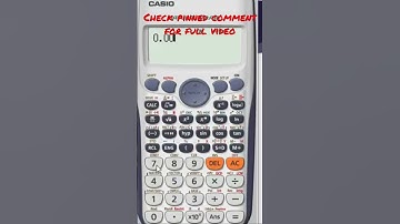 🤯WASSCE Core & Elective Mathematics CALCULATOR TRICKS 1 #wassce #calculatortricks #mathematics