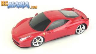 See the review at http://rcmania.com/xq-ferrari-458-italia-1-18/ this
is ferrari 458 italia 1:18th scale rc car by xq toys.