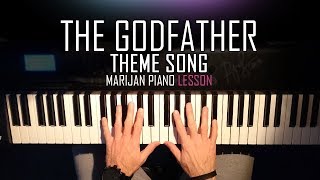 How To Play: The Godfather - Theme Song | Piano Tutorial Lesson + Sheets chords