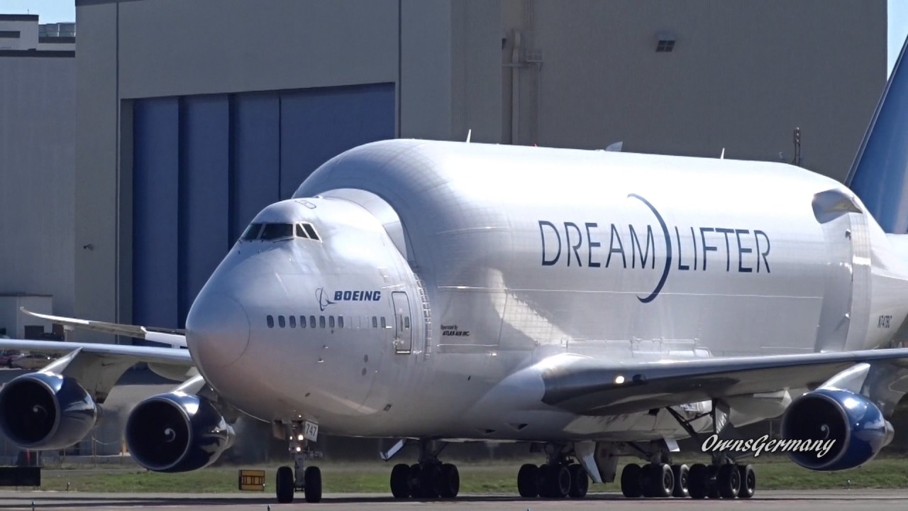 dreamlifter, n747bc, boeing 747 dreamlifter, boeing dreamlifter, 777x, boei...