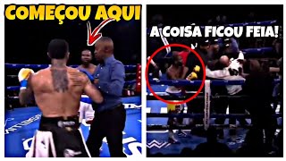 CONFUSÃO GENERALIZADA EM LUTA DE FLOYD MAYWEATHER CONTRA JOHN GOTTI III NO BOXE