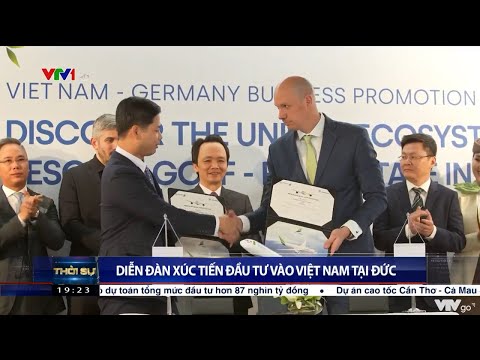 Video [VTV1 - Thời sự 19h] Diễn đàn xúc tiến đầu tư vào Việt... - youtube
