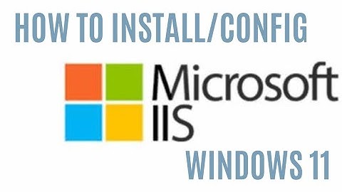 How To Configure/Setup IIS(Internet Information Services) in Windows 11 Detailed video