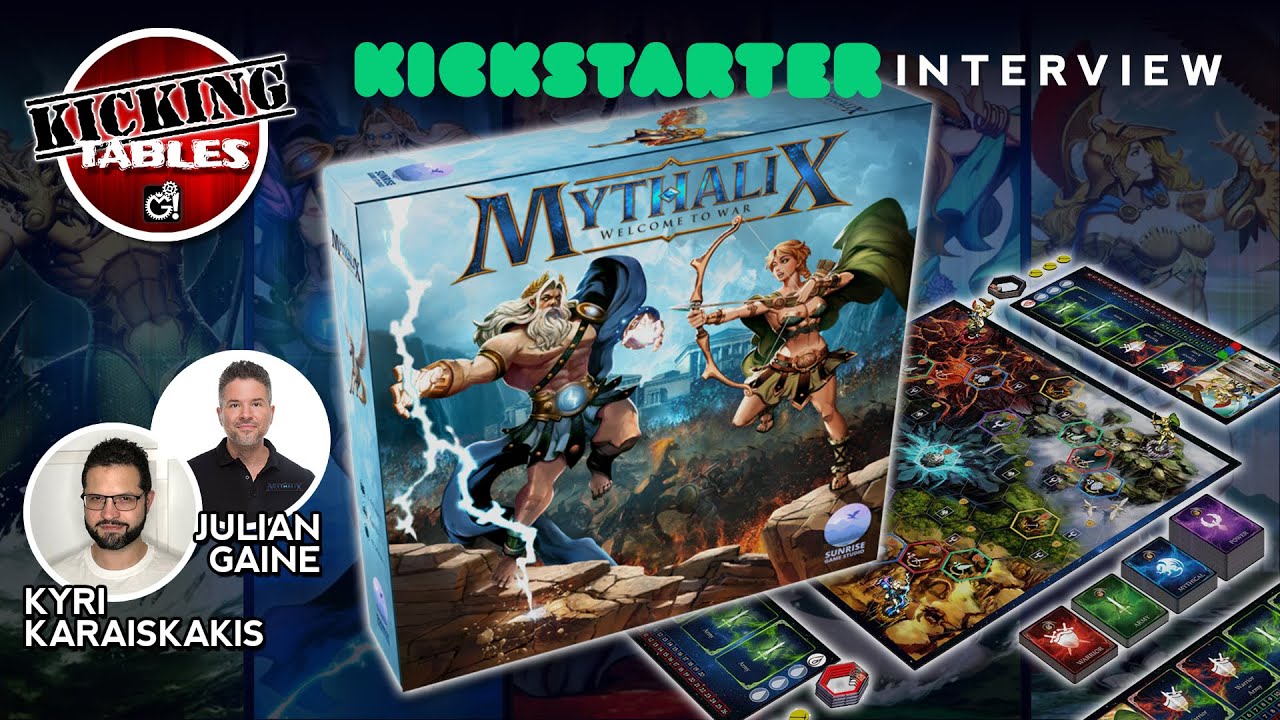 Mythalix: Chapter 1: Greek Mythology by Sunrise Game Studio - Immortality  Box Art + Mythalix Chapter 1: Greek Mythology - Gamefound