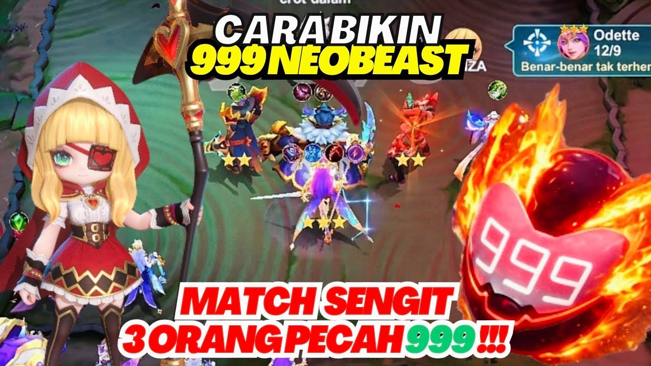 CARA MAIN NEOBEAST STACK 999 PAKAI COMMANDER RUBY | MAGIC CHESS GO GO ...