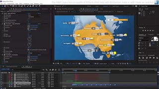 How to Create World Weather Forecast Toolkit ll Adobe After Effects screenshot 5