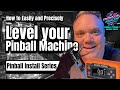 How to Level a pinball machine
