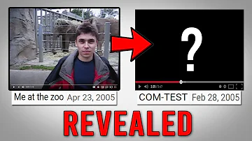 What was the first YouTube video ever?