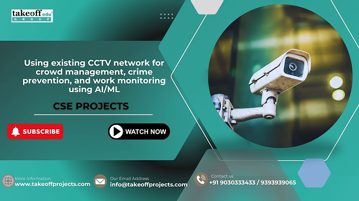 Using Existing CCTV Network-Crowd Management, Crime Prevention & Work Monitoring Using AIML-Review