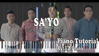 Sa'yo - Silent Sanctuary | Piano Tutorial (Synthesia) chords