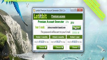 Free Letitbit.net Premium Account Generator 2014 2.1v Download