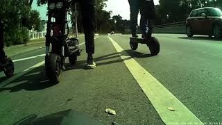 My 50 Mph Run On My Escooter