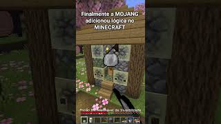 A MOJANG ADICIONOU LÓGICA NO MINECRAFT