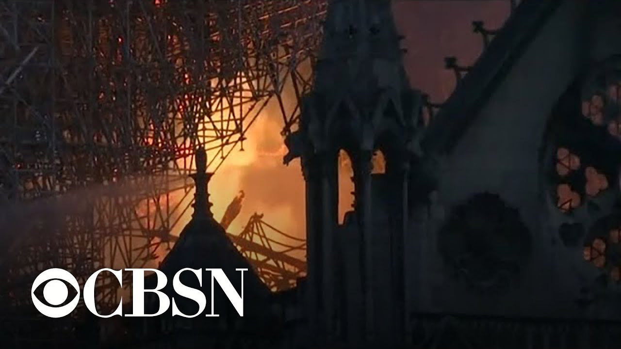 Fire at Notre Dame Cathedral