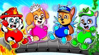 Brewing Baby Cute Factory Vs Cute Pregnant Elemental  Paw Patrol Ultimate Rescue  Rainbow 3