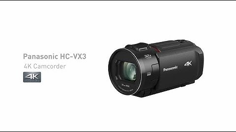 [NEW] Introducing Panasonic 4K Camcorder HC-VX3