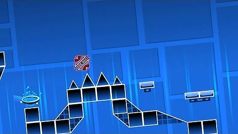 My Layout Part in Eye of the Storm by Lightvoid (Extreme Demon Megacollab) | Geometry Dash 2.11