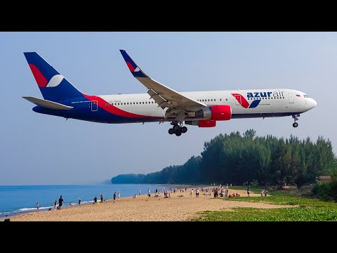🇹🇠2 HOURs Watching Airplanes, Aircraft Identification, PHUKET International Airport Plane Spotting
