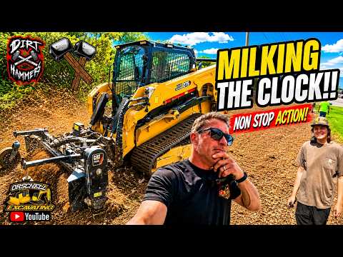CAT 275 vs MASSIVE STUMPS!! Cincinnati Ohio Land Clearing Job