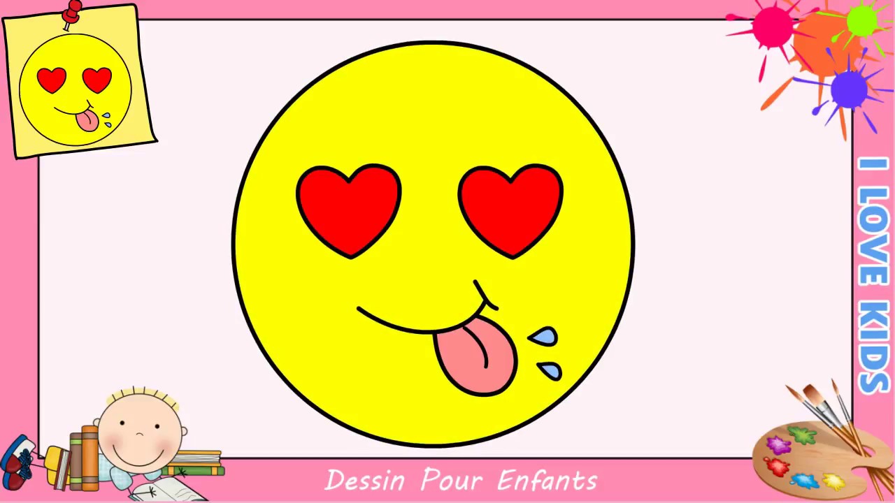 Comment Dessiner Un Emoji Kawaii Facile Pour Enfants Dessin Kawaii 3 Youtube