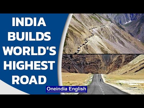 India builds world's highest road at 19,300 feet at Umling La Pass in Ladakh | BRO | Oneindia News