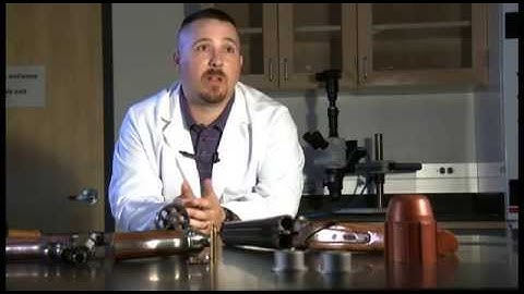 Forensic scientists work on all kinds of guns from all around the world