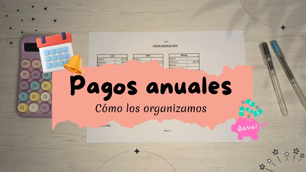 Pagos anuales / Como los organizo 2026 / Sistema de sobres