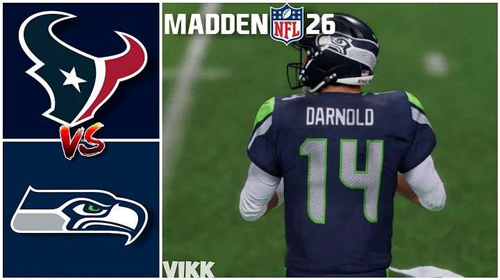 Texans vs Seahawks Week 7 Simulation (Madden 26 Rosters)