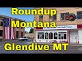 Round Up - Glendive - Montana  US Highway 12