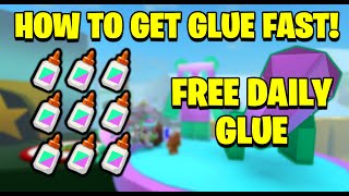 How to Get Glue FAST! Free Daily Glue! - Bee Swarm Simulator