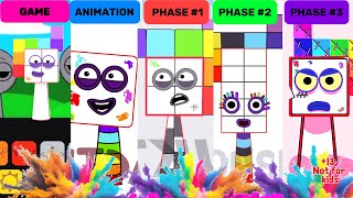 Sprunki Oc Seventeen From Numberblocks Game, Animation, Phase 1, Phase 2, Phase 3 Crash Sprunki