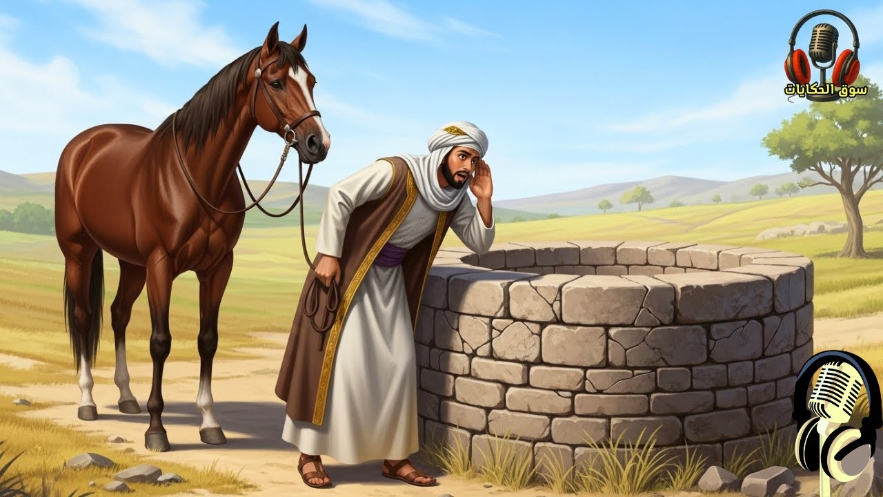 قصة تاجر خسرَ كلَّ شيء، حتى سمع صوتا من بئرٍ قديمة ما غيّر حياته للأبد، قصص قبل النوم، سوق الحكايات