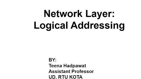 logical addressing part2