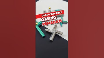 Cara-Cara buat Gasing Pemadam. #gasing #diy #viral