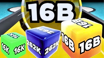 Which one U Like : Old Version or Latest?? Jelly Tube Run 2048 [ 16K vs 262K vs 16B ] #ballgamezone