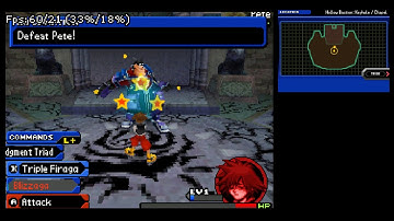 KH Re:Coded Pete 1+2 Speedrun w/ DM Skip