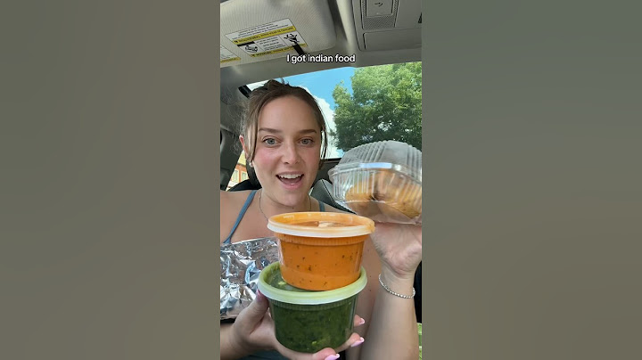 eating indian food