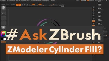 #AskZBrush: “How can I use the ZModeler Brush to fill the gap between two concentric cylinders?”