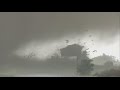 Tornado destroys house