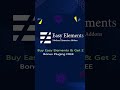 Easy Elements 65% OFF + Get 2 Bonus Plugins FREE!