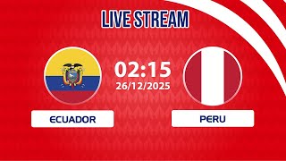Download Lagu 🔴 A Test Of Strength And Mentality! Ecuador vs Peru MP3